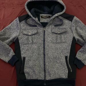 VERTICAL SPORT Heavy Knit Winter Hoodie